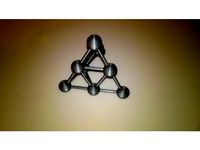 Spheres and rods Pyramid by Teinella