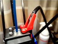 Anycubic Kossel Hotend Cableholder by Atziano