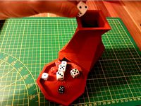 Dice Tower Würfelturm for Tabletop like Warhammer 40k by Newchris89