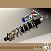 Bicycle Shocks 2 3D Model