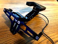 KTM Duke 390 2017 Tail tidy adapter bracket by gordeh