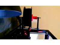 Heavy duty spool holder for Geeetech Mecreator 2 by pschmitt