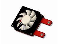 AM8 80mm Fan Mount by AnotherDIYGuy