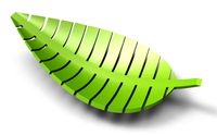 Download free Leaf-shaped bowl 3D Model