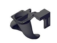 Dual Fang Duct Tevo Tarantula and SN04 Prox Sensor Mount V2 by vader7071
