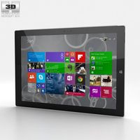 Microsoft Surface Pro 3 3D Model
