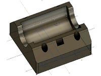 IGUS RJ4JP HOLDER FOR ANET A8 by Danghar