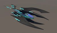 Space Ship Poseidon 3D Model