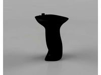 Kinect Handle (No screws) by AitorTeran