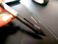 Huion Pen PW100/H640P/H950P alternate button by Xoliul