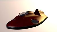 Car hovercraft 3D Model