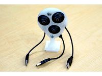 Kodama: An array of three Insta360 Air cameras by profhankd