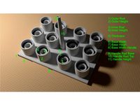 SEM specimen holder rack (customizable) by Peter_TR