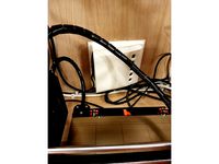 Fan duckt for 120mm fan for Besta 3D Printer Enclusure by marteinnsig