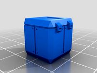 Sci-fi Storage Boxes (Scatter Terrain 5 types) by Lord_Farzenbobble