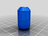 Sci-Fi Storage Tanks (Scatter Terrain, 3 types) by Lord_Farzenbobble