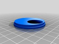 Nerf AirTech 2000 Turret block off plate for modifications by NortheastDesigns
