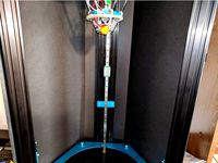 Tevo Little Monster linear rail upgrade parts by mlinuxguy