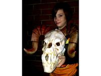 Deathclaw Skull remix (hollowed and enlarged) by MasterAnubis
