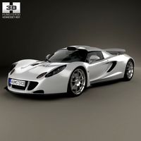Hennessey Venom GT 2012 3D Model