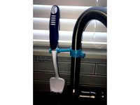 Customizable Scrub Brush Holder by stamop