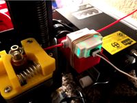 CR-10 Filament RunOut Switch Mount for TH3D's EZOUT by OneMake