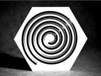 100Hex Double Spiral by stevemedwin