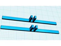 LED STRIP ARMS FOR GEEETECH I3 by DARKTECH-DK