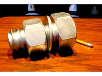 Screw and Nut and Washer by FishGee