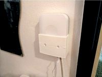 SmartThings Hub Wall Mount with bottom entry by realflash