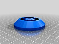 Filament spool hub by JuanAlonsoN