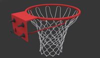 Basketball rim 3D Model