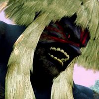 Giant demon ONI.