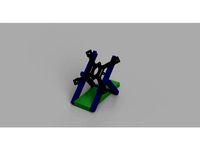 Micro drone starting block foldable by Prangu
