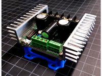 Sabertooth dual 32A motor controller mounting bracket by ValarmLLC