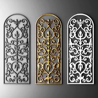 Fretwork grille 3D Model