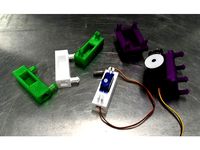 Servo Holders for cardboard creations by LindseyOwn