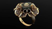 ring gold Jewelery | 3D