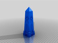 Necron Obelisk by RizalFabio