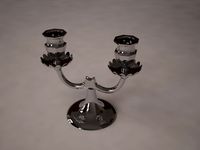 Candlestick candelabrum 3D Model