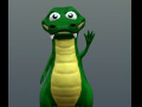 Crocodile 3D Model