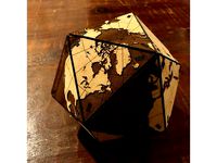 Dymaxion Globe - Optimized for Glowforge by jamiekin