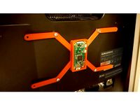 Raspberry Pi Zero VESA Case by fourleggedostrich