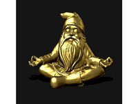 Zen Gnome without Dove by Guru_Tom