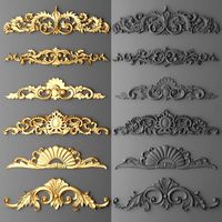Cartouches SET 3D Model