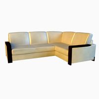 Leather corner sofa 3D Model