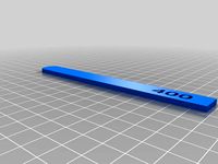 Sanding sticks with engraved grit size by epsylon2004