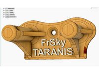 FrSky Taranis Wall Mount (heavy duty) by FPV_Pilot