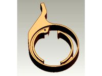 Mower Throttle Lever by ADHDesigns