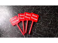 Dont Throw Sign by TheLastSaxon